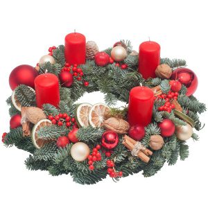 ,,Świąteczny Wianek Adwentowy"