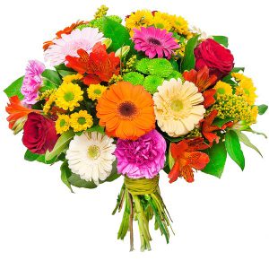 Bukiet ,,Żyj kolorowo"