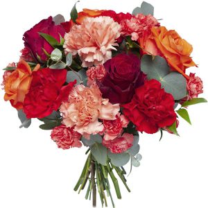 Bukiet ,,Gorące uczucie"